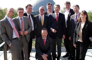 Foto Werner Pfisterer MdL auf der Tagung der wissenschaftspolitischen Sprecher der Union in Potsdam: 