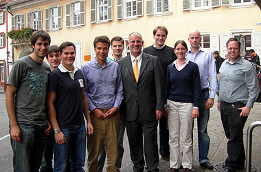 Gruppenfoto: RCDS BW mit Werner Pfisterer MdL