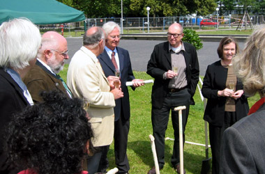 Spatenstich: Neubau Physik Heidelberg - Juni 2009