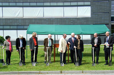 Spatenstich: Neubau Physik Heidelberg - Juni 2009