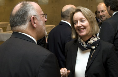 Foto Universitätsklinikum Heidelberg feierte seinen Neujahrsempfang im Heidelberger Ionenstrahl-Therapiezentrum HIT