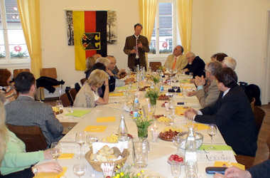 Weinseminar der CDU Rohrbach mit Ehrungen