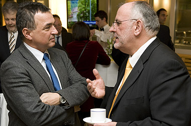 Werner Pfisterer MdL auf dem Neujahrsempfang des Heidelberger Universitätsklinikums