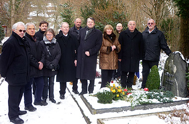 Heidelberger Christdemokraten gedachten Todestagen von Clemens Knapp und Dr. Hubert Laschitza