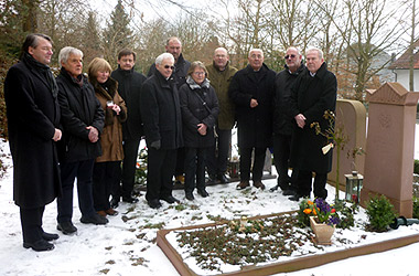 Heidelberger Christdemokraten gedachten Todestagen von Clemens Knapp und Dr. Hubert Laschitza