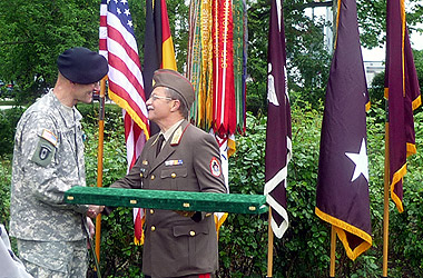 Change of Command - Heidelberg - 13 Mai 2010