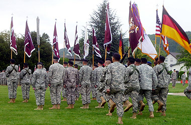 Change of Command - Heidelberg - 13 Mai 2010