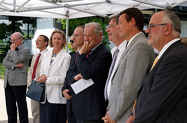 Spatenstich am 28. Juni 2010: Ein Neubau für die größte Universitäts-Pathologie in Deutschland