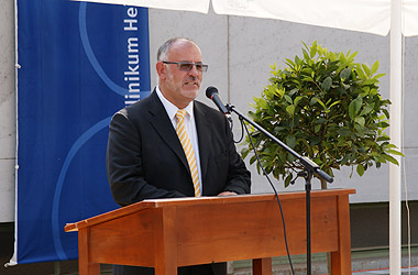 Spatenstich am 28. Juni 2010: Ein Neubau für die größte Universitäts-Pathologie in Deutschland