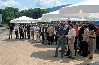 Richtfest: Neubau des Physikalischen Instituts - 6. Juli 2010