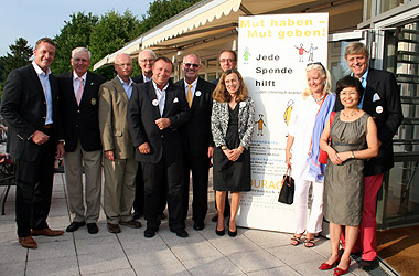 Erfolgreiches Golfturnier der Initiative Courage für chronisch kranke Kinder