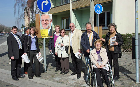 Werner Pfisterer MdL: Stadtteilbegehung in Rohrbach