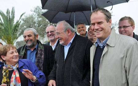 Heidelberger Delegation in der israelischen Partnerstadt Rehovot